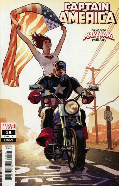 Captain America (2018) #15 (#719) VF/NM Adam Hughes Mary Jane Variant Cover