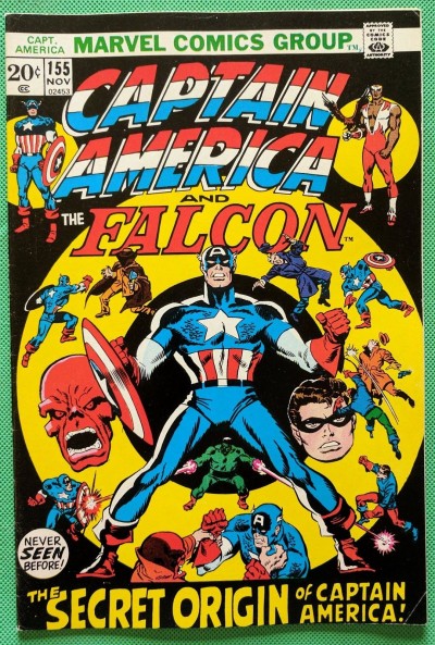 Captain America (1968) & Falcon #155 FN/VF (7.0) Origin of Jack Monroe (Nomad)