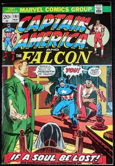 Captain America (1968) #161 VF- (7.5) Dr. Faustus  Peggy Carter app