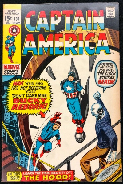 Captain America (1968) #131 FN/VF (7.0) Bucky Reborn