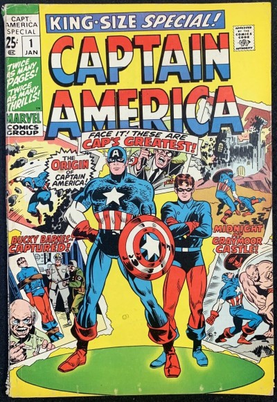 Captain America Annual (1971) #1 GD/VG (3.0)