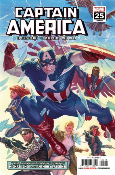 Captain America (2018) #25 (#729) VF/NM Alex Ross Cover Red Skull Agent-13