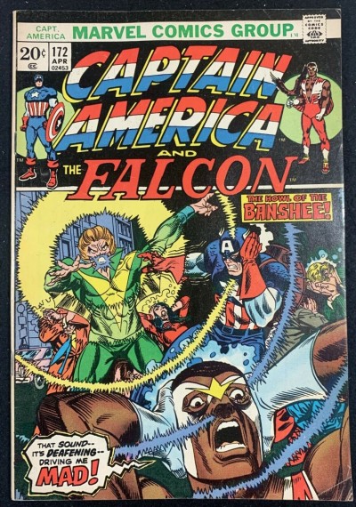 Captain America (1968) #172 FN (6.0) X-Men App