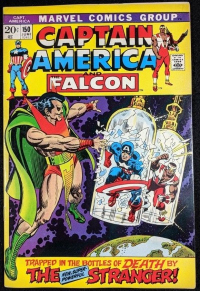 Captain America (1968) #150 FN/VF (7.0) vs The Stranger