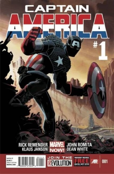 Captain America (2013) #1 NM John Romita Jr. Cover