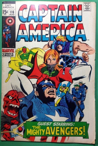 Captain America (1968) #116 VG+ (4.5) 