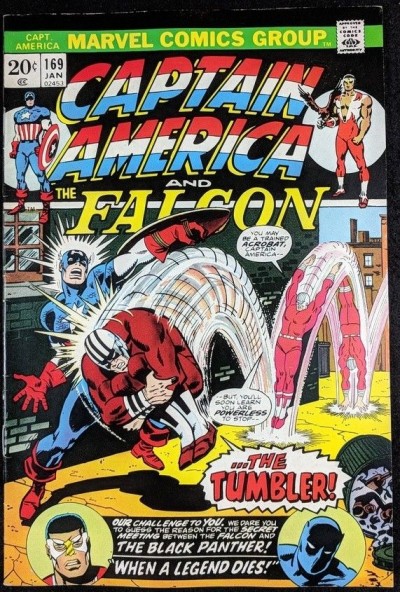 Captain America (1968) #169 VF- (7.5) vs Moonstone