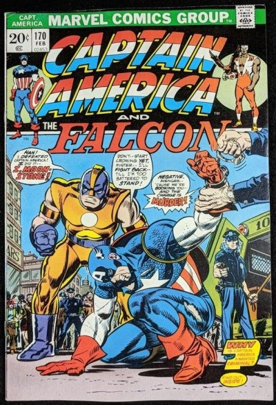 Captain America (1968) #170 VF (8.0) vs Moonstone