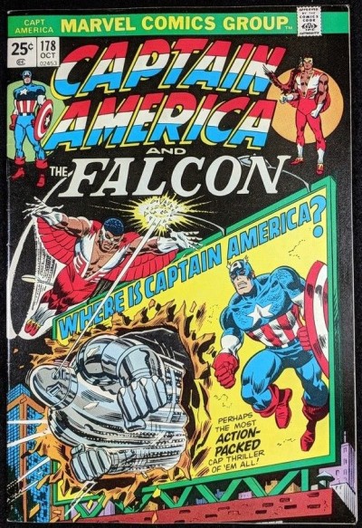 Captain America (1968) #178 VF (8.0) 