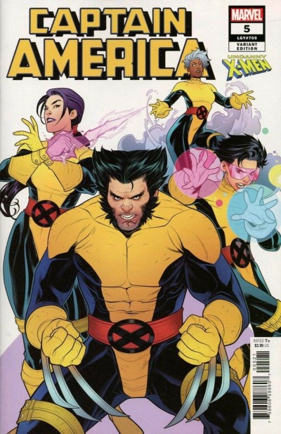 Captain America (2018) #5 VF/NM Elizabeth Torque Uncanny X-Men Variant Cover