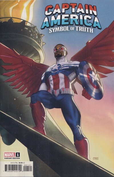 Captain America: Symbol of Truth (2022) #1 NM Taurin Clarke 1:25 Variant Cover