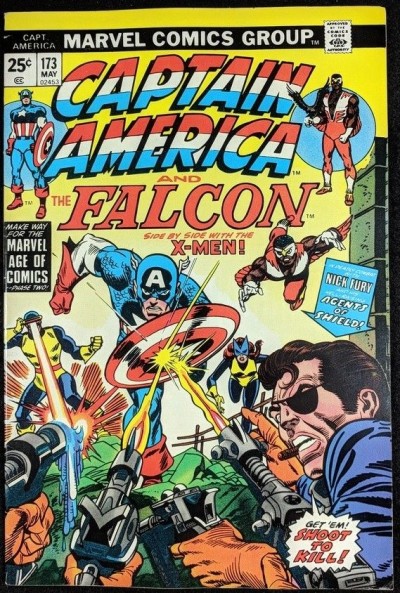 Captain America (1968) #173 VF (8.0) X-Men appearance
