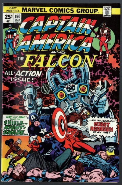 Captain America (1968) & Falcon #190 VF- (7.5) NightShade App