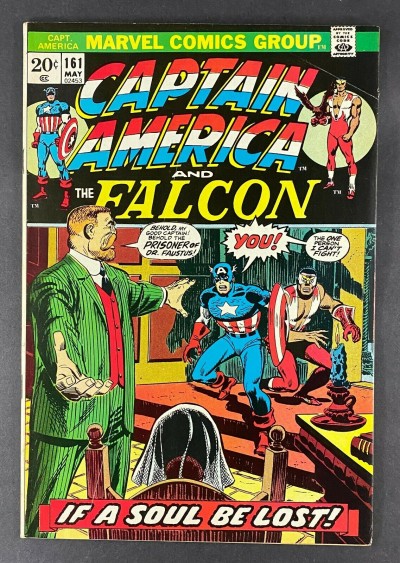 Captain America (1968) #161 VG/FN (5.0) Falcon Doctor Faustus Sal Buscema
