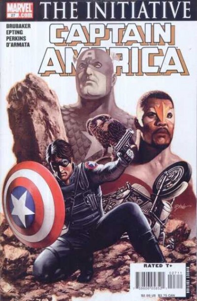 CAPTAIN AMERICA (2005) #27 THE INITIATIVE WINTER SOLDIER  COVER VF+