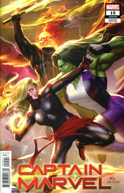 Captain Marvel (2019) #15 VF/NM In-Hyuk Lee Connecting Variant Cover