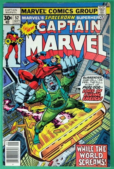 Captain Marvel (1968) #52 VG+ (4.5) 