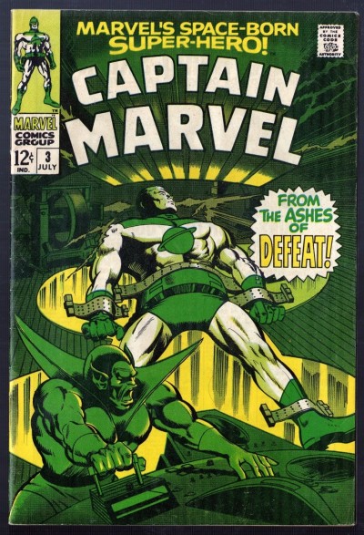 Captain Marvel (1968) #3 FN (6.0) 