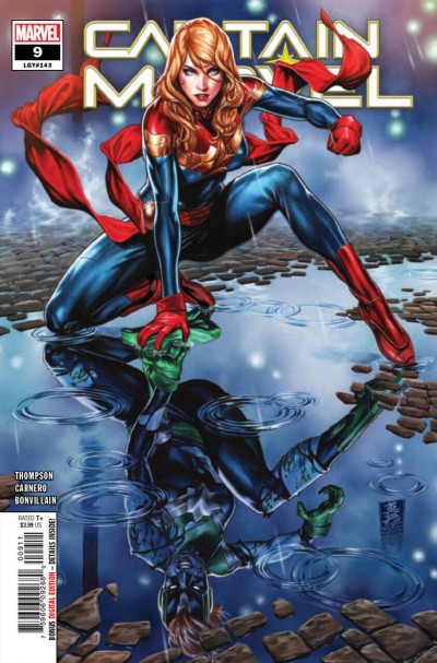 Captain Marvel (2019) #9 VF/NM-NM Mark Brooks 80th Anniversary & BOBG Variant 