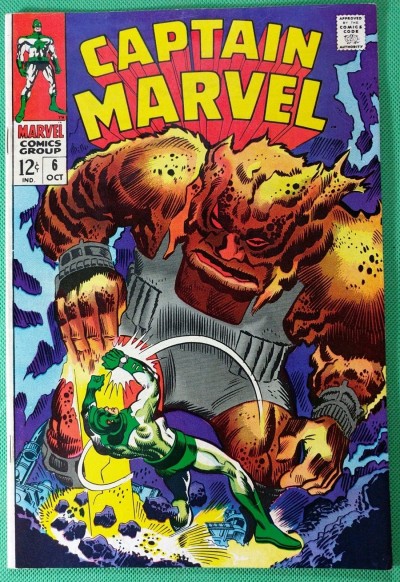 Captain Marvel (1968) #6  VF- (7.5)