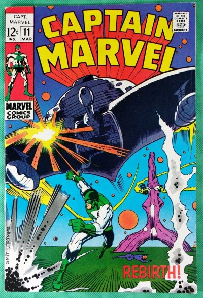 Captain Marvel (1968) #11 VF- (7.5)