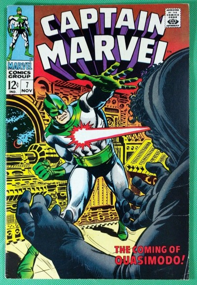 Captain Marvel (1968) #7  FN/VF (7.0)