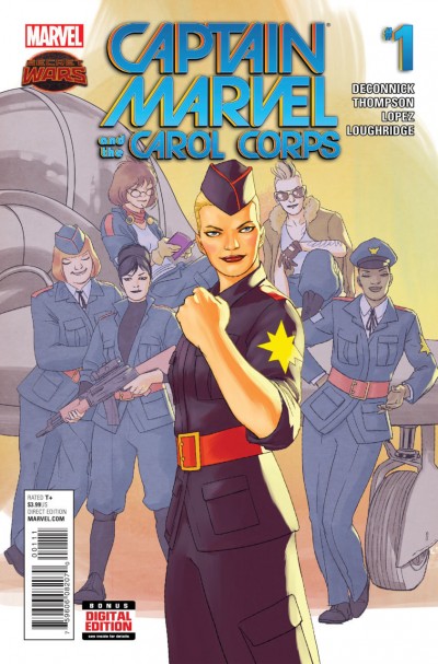 CAPTAIN MARVEL AND THE CAROL CORPS (2015) #1 VF/NM SECRET WARS