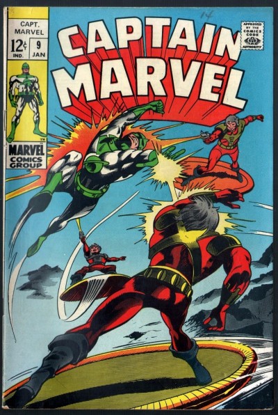 Captain Marvel (1968) #9 FN+ (6.5) 