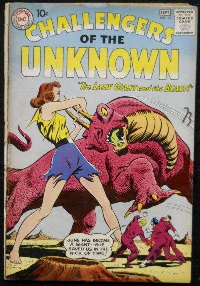 CHALLENGERS OF THE UNKNOWN #15 VG