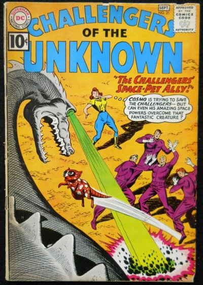 CHALLENGERS OF THE UNKNOWN #21 VG