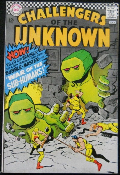 CHALLENGERS OF THE UNKNOWN #54 VF+