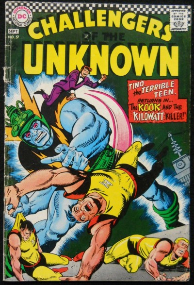CHALLENGERS OF THE UNKNOWN #57 VG