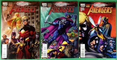 Chaos War Dead Avengers (2011) 1 2 3 NM (9.4) complete set