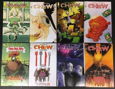 Chew (2009) 39 40 42 46 47 55 60 + one shot lot of 8 comics John Layman Image