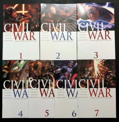 Civil War (2006) #1 2 3 4 5 6 7 NM (9.4) complete set