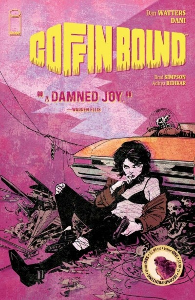 Coffin Bound (2019) #1 VF/NM Dani K 2nd Printing Cover Image Comics