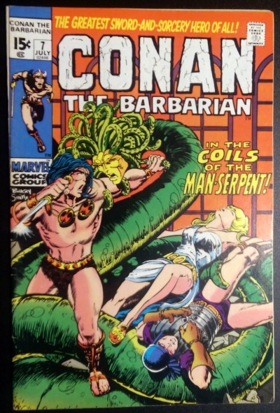 Conan (1970) #7 FN/VF (7.0) Barry Smith