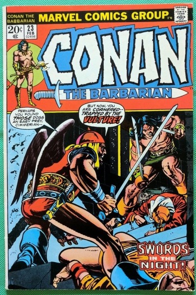 Conan (1970) #23 VF- (7.5) 1st app Red Sonja - Barry Smith