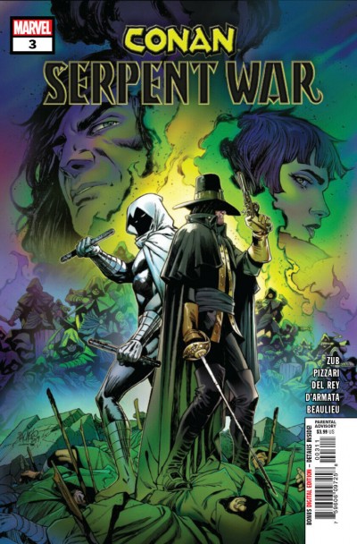 Conan: Serpent War (2019) #3 of 4 VF/NM Carlos Pacheco Cover