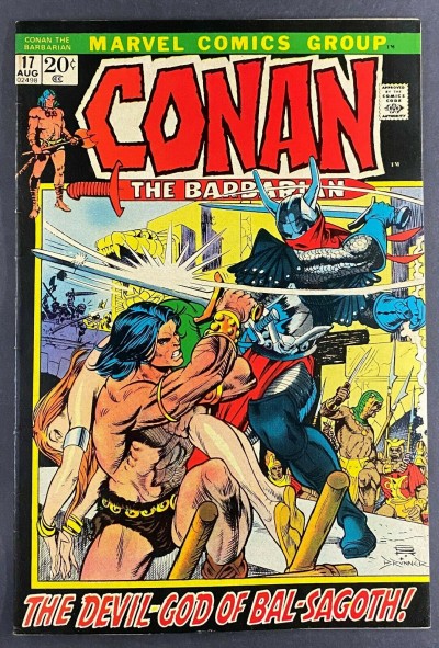 Conan the Barbarian (1970) #17 FN+ (6.5) Frank Brunner Gil Kane
