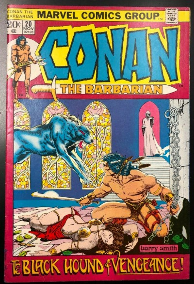 Conan the Barbarian (1970) #20 VG+ (4.5) Barry Smith Cover and Art