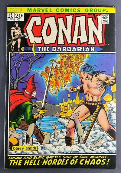 Conan the Barbarian (1970) #15 FN/VF (7.0) Elric App Barry Windsor-Smith