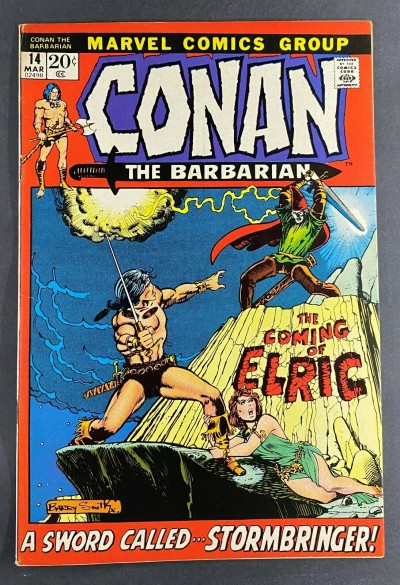 Conan the Barbarian (1970) #14 VF- (7.5) 1st App Elric Barry Windsor-Smith