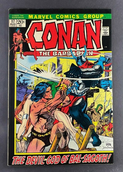 Conan the Barbarian (1970) #17 FN/VF (7.0) Frank Brunner Gil Kane