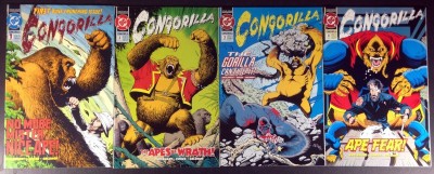 Congorilla (1993) 1 2 3 4 complete set NM (9.4) Steve Englehart