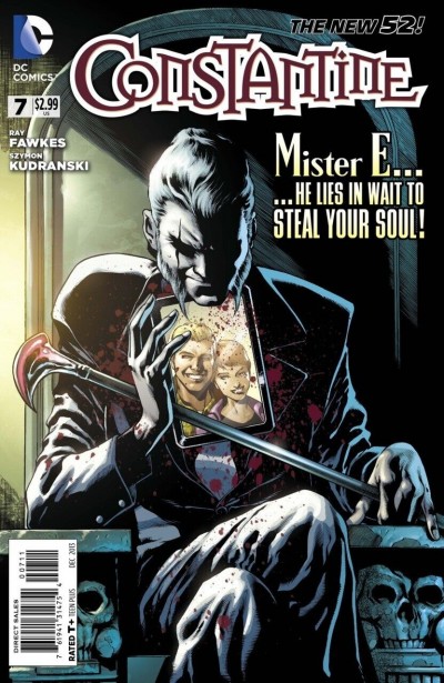 Constantine (2013) #7 VF/NM Eddy Barrows Cover The New 52!