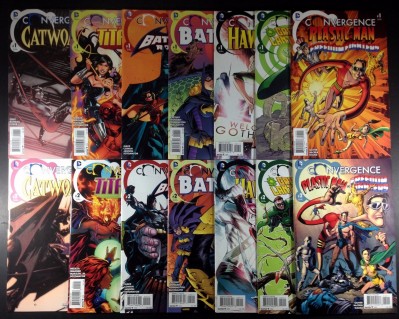 Convergence (2015) 1 & 2 seven (7) complete sets Batman 14 comics pre DC Rebirth