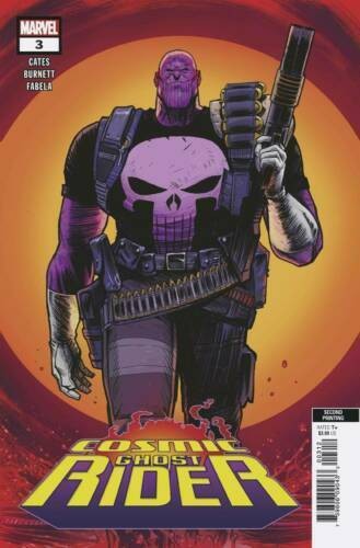 Cosmic Ghost Rider (2018) #3 VF/NM Second Printing Thanos Cover