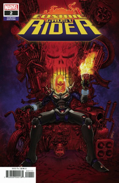 Cosmic Ghost Rider (2018) #2 of 5 VF/NM Superlog Variant Cover