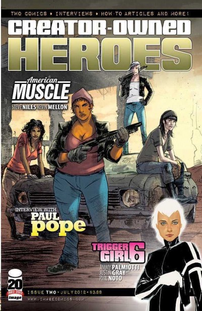 CREATOR OWNED HEROES #2 VF/NM TRIGGER GIRL 6 COVER A IMAGE COMICS
